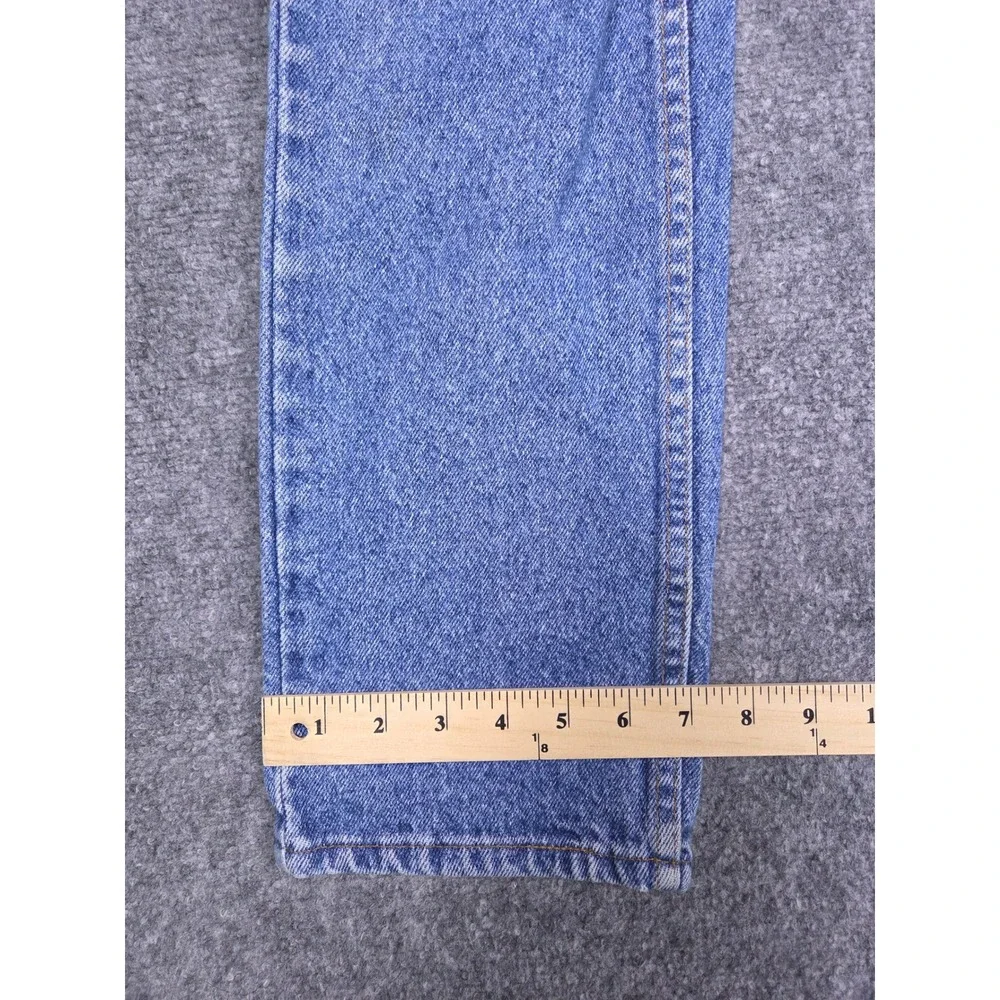 Vintage Levi's 505 Regular Fit Jeans Mens W32 L36 Blue Made in USA 90s Denim - Picture 11 of 13
